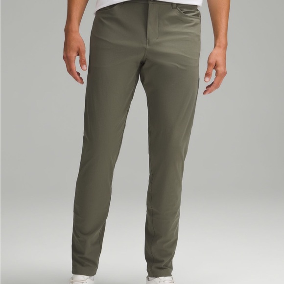 lululemon athletica Other - New* Lululemon ABC Slim-Fit 5 Pocket Pant 31” x 30” L Warpstreme: Army Green
